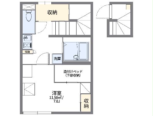 レオパレスヨシクマの間取り