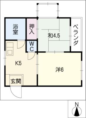 グリーンハイツ新瑞の間取り