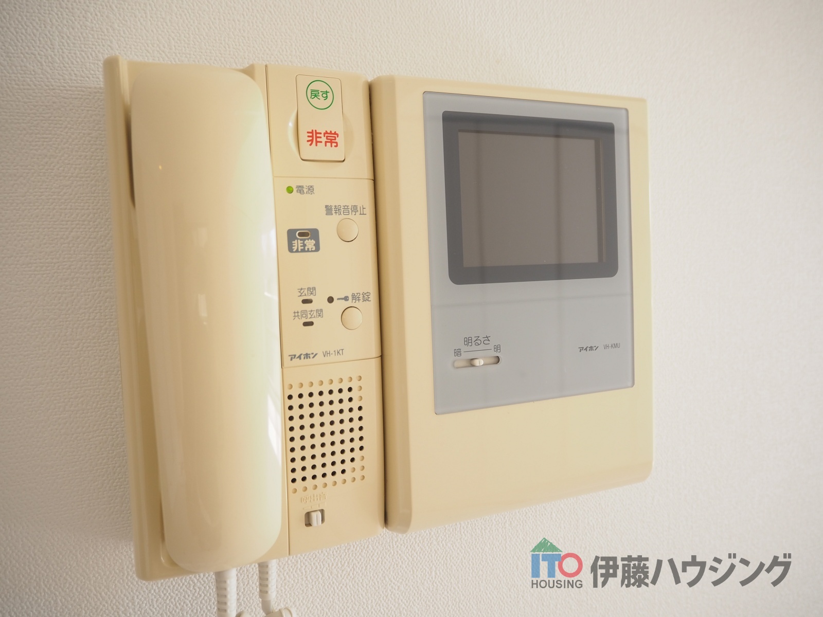 セキュリティ　同間取りの別部屋の写真となります