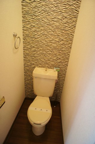 トイレ　ゆったりとした空間のトイレです