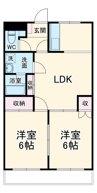 リヴァージュ四日市の間取り