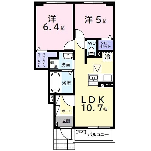 ラポールIVの間取り