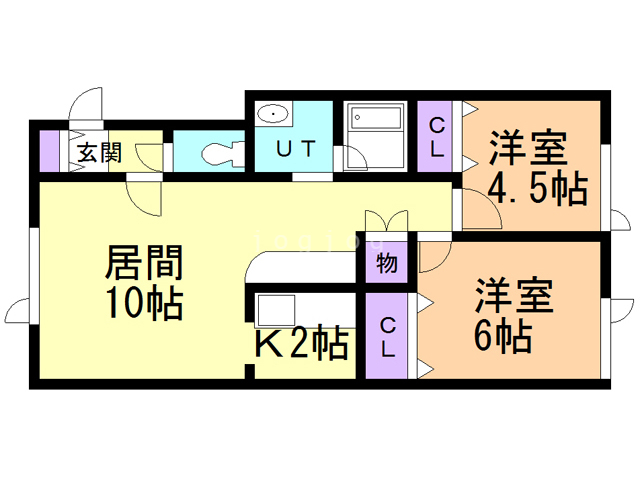 グリーンアラヤの間取り