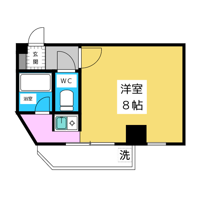 アストリー大喜の間取り