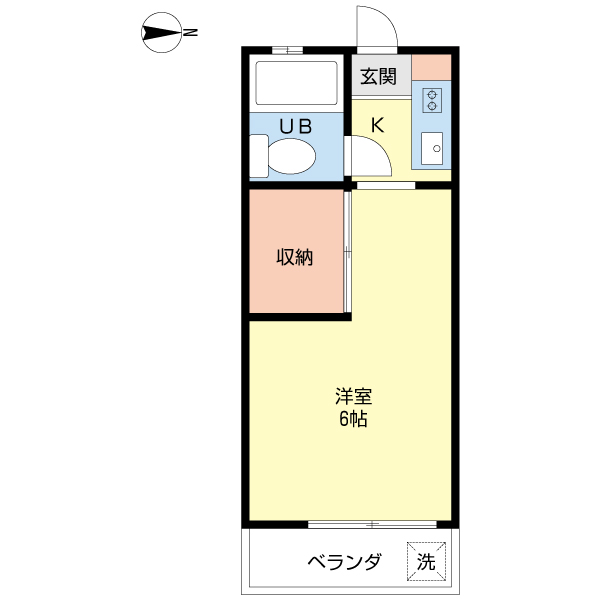 さくらハイツの間取り