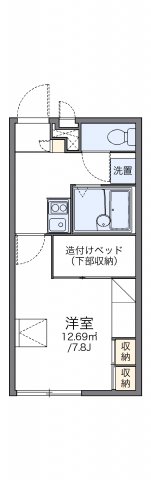 レオパレス桜の間取り