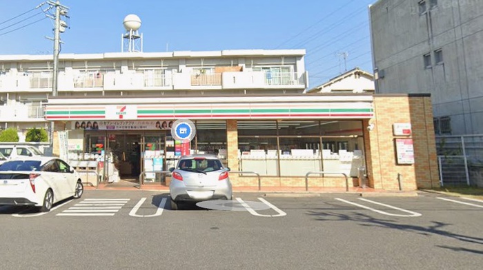 コンビニ　セブンイレブン　名古屋猪高台店（コンビニ）まで450m