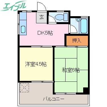 クレアトゥール伊勢志摩の間取り