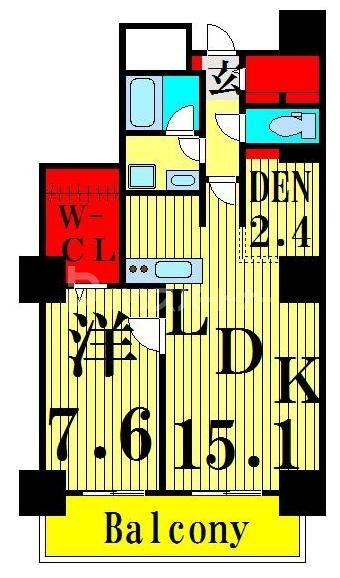 ロイヤルパークスタワー南千住の間取り