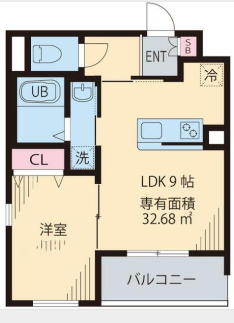 シャトル聖　小金井の間取り