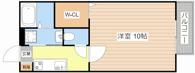 ウエストヴァレーIIの間取り