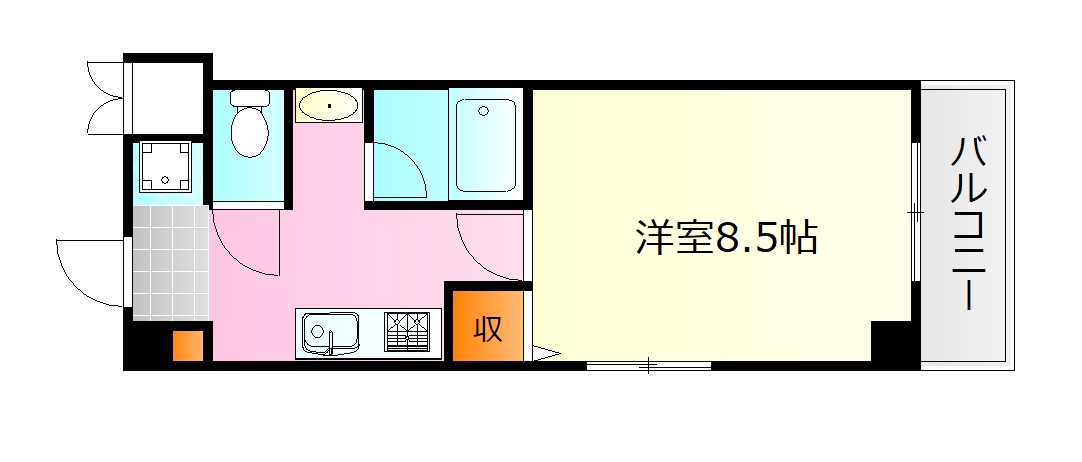 ハイツリリアンの間取り