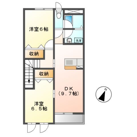 アクアブローの間取り