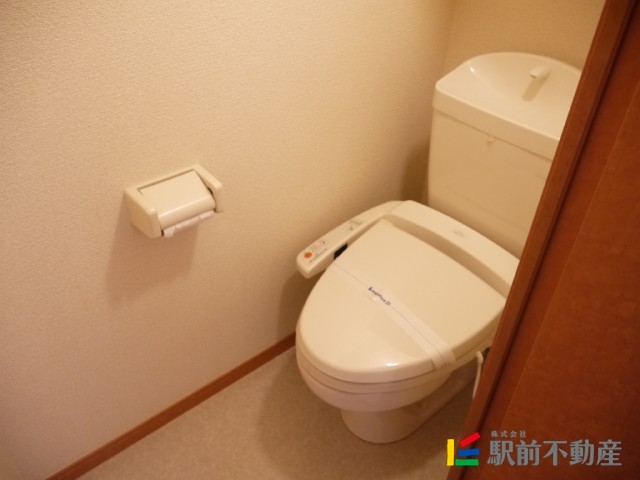 レオパレスFのトイレ写真