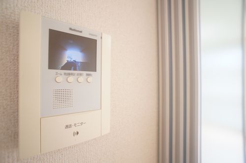 セキュリティ　カラーモニター付きドアホン