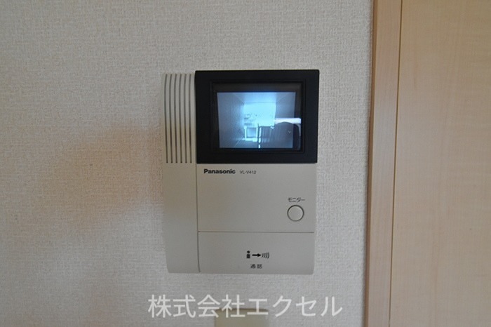セキュリティ　モニター付きインターホンです。