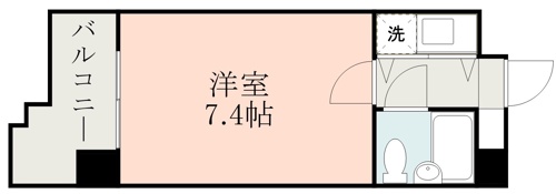 朝日プラザ鍛冶屋町_間取り_0