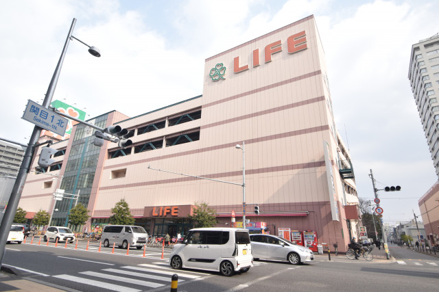 スーパー　ライフ関目店（スーパー）まで270m