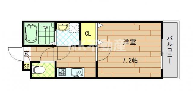 リベルタ布施の間取り写真