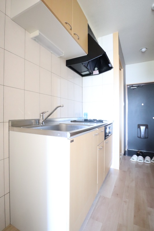 キッチン　カメラ付インターホン