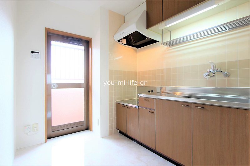 キッチン　ガスコンロ設置可能