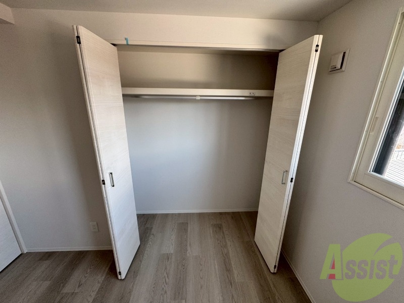 収納　収納を開けてみました！たくさん入りそうですね～