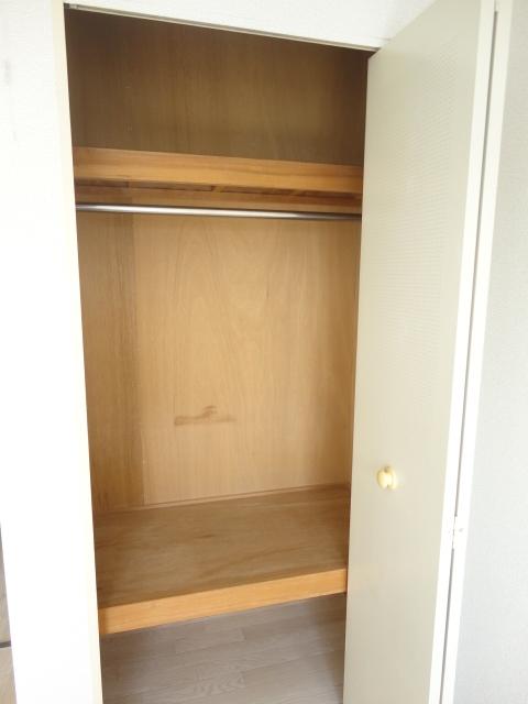収納　たっぷりとした収納スペースです