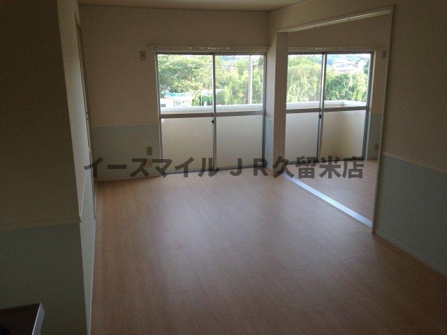 バルコニー　ゆったりとした居間です