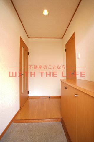 玄関　明るい玄関です