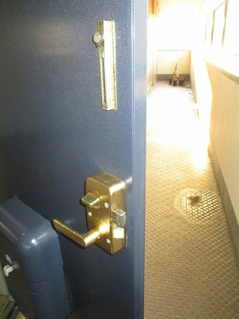 セキュリティ　玄関ドアロック(別部屋参考写真)
