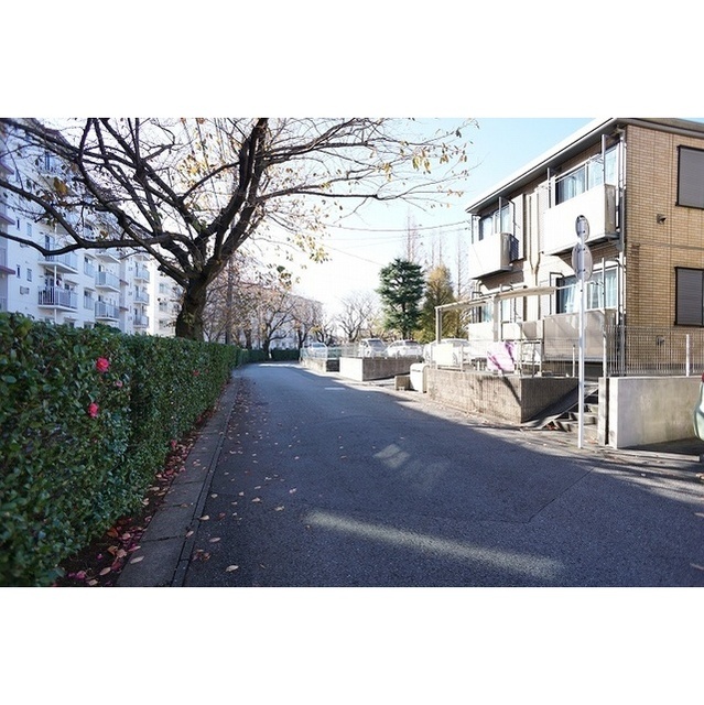 眺望　前面道路