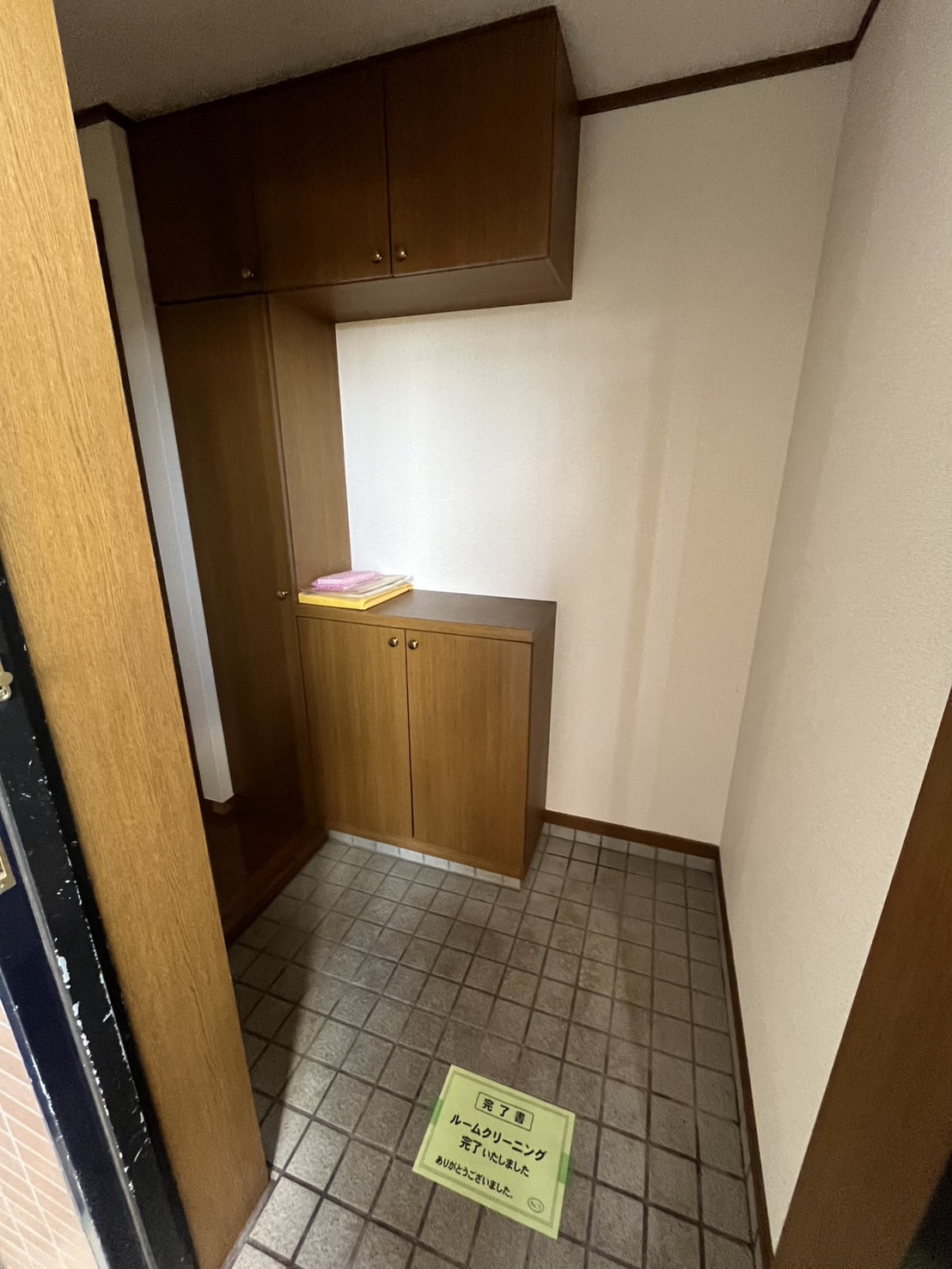 玄関　大きなシューズボックスが付いています