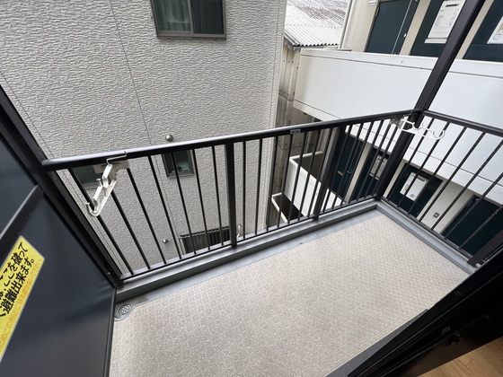 バルコニー　※別部屋の写真です