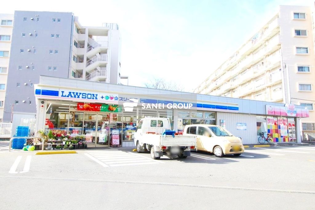 コンビニ　ローソン・スリーエフ所沢向陽町店（コンビニ）まで570m