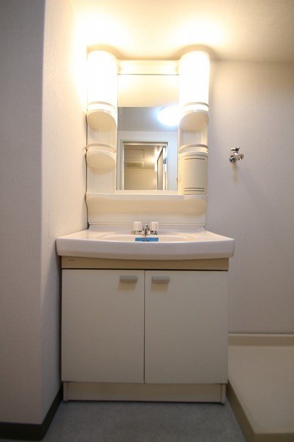 洗面設備　同物件、別号室のものです。