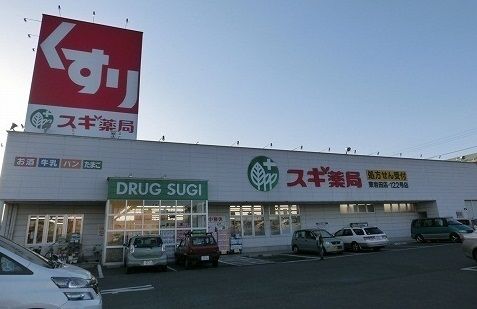 ドラックストア　スギ薬局東岩田店（ドラッグストア）まで455m