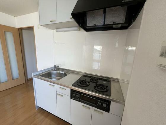 キッチン　写真は同タイプ別部屋です。