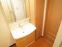 洗面設備　※同建物別部屋の写真になります。