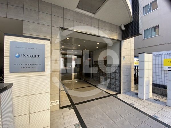 エントランス　インボイス難波南レジデンス　エントランス