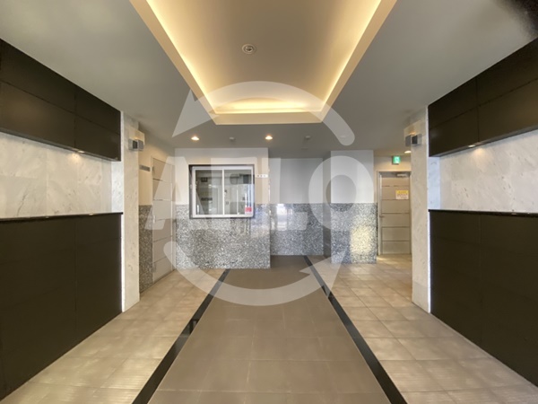 ロビー　インボイス難波南レジデンス　ロビー