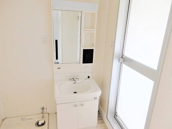 洗面設備　ビレッジハウスの同一物件・同一タイプの間取りの写真です