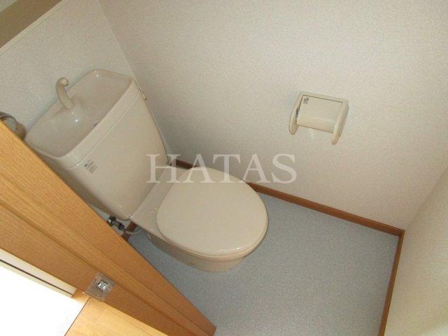 トイレ　同物件別部屋です