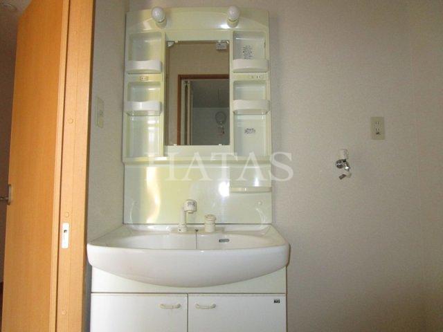 洗面設備　同物件別部屋です