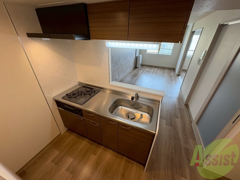 キッチン　システムキッチンなので、すぐお料理に使えます！