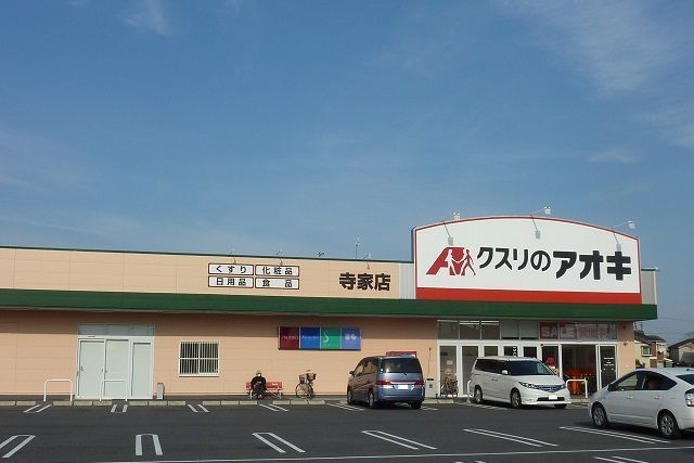 ドラックストア　クスリのアオキ寺家店（ドラッグストア）まで350m