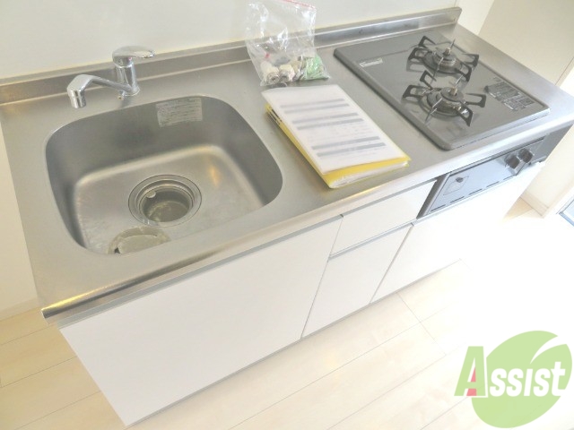 キッチン　こちらがキッチンです。料理作るのが楽しみです。