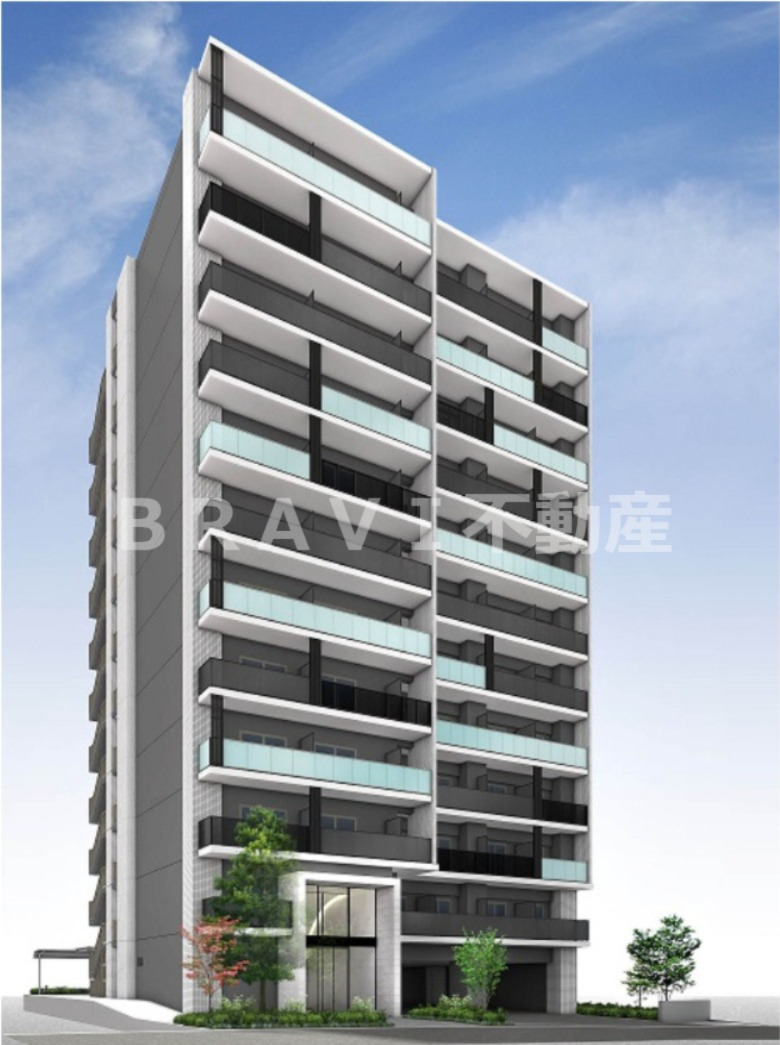 建物外観　【ルネフラッツ谷町四丁目】