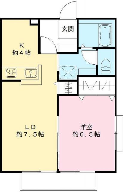 パストラル三番館の間取り