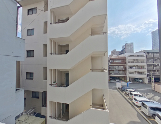 バルコニー　※別部屋の写真です