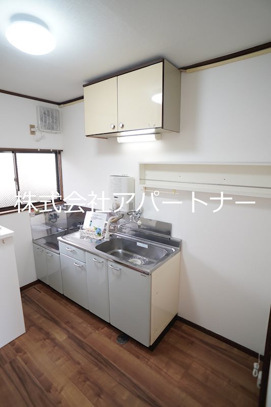 キッチン　自然光が明るいキッチン♪